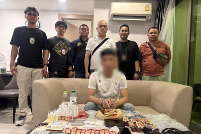 中国男子涉售“僵尸烟弹” 泰国警方卧底将期抓捕