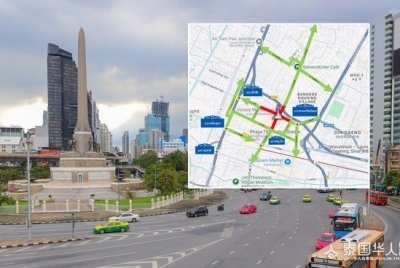 注意！明日曼谷这些道路临时交通管制