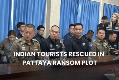 芭提雅印度游客遭绑架索赎逾600万卢比，警方成功救出