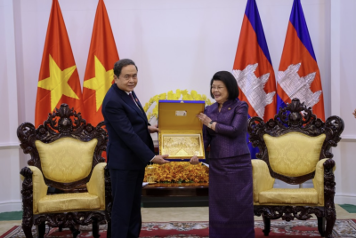 柬越两国议会领导人会谈,共商打击虚假信息