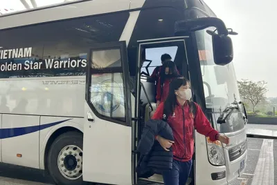 越南女足抵达深圳,集训备战2026亚洲杯