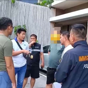 泰国警方拘捕一名身负中国通缉令的男子