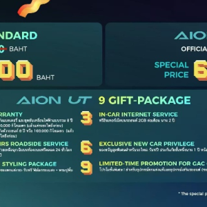 AION UT泰国震撼上市，广汽国际深化本地化新能源布局