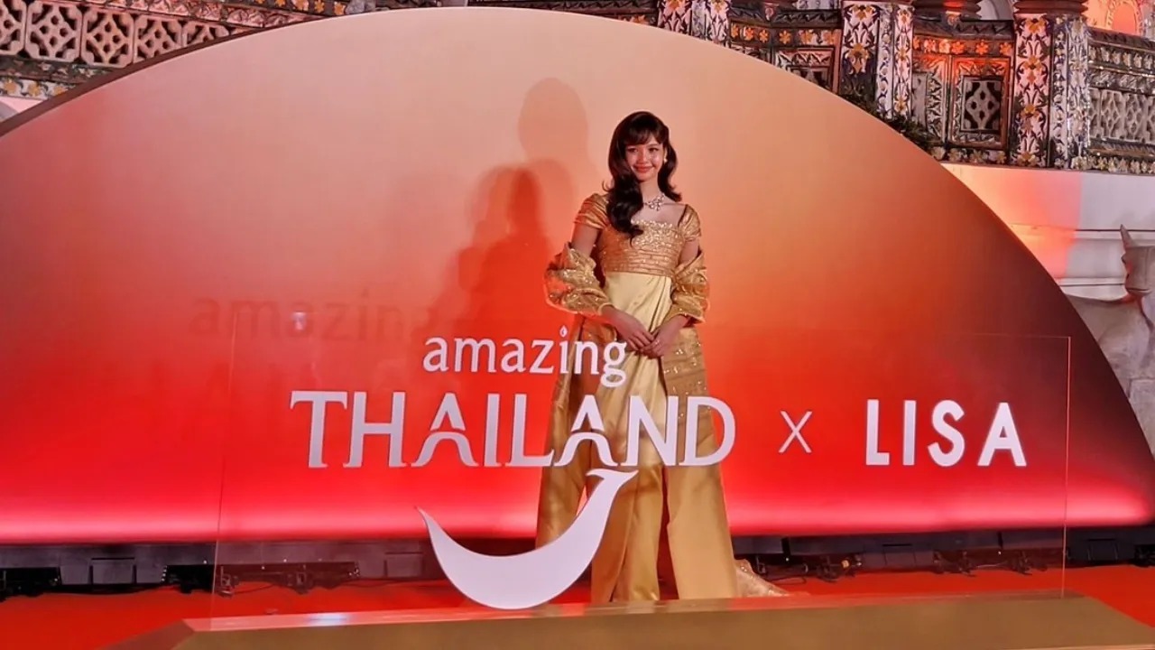 全球关注！泰国旅游形象大使Lisa正式亮相
